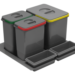 Set MULTINO 600 1X15L+2X7L+2 posudice ANTRACIT