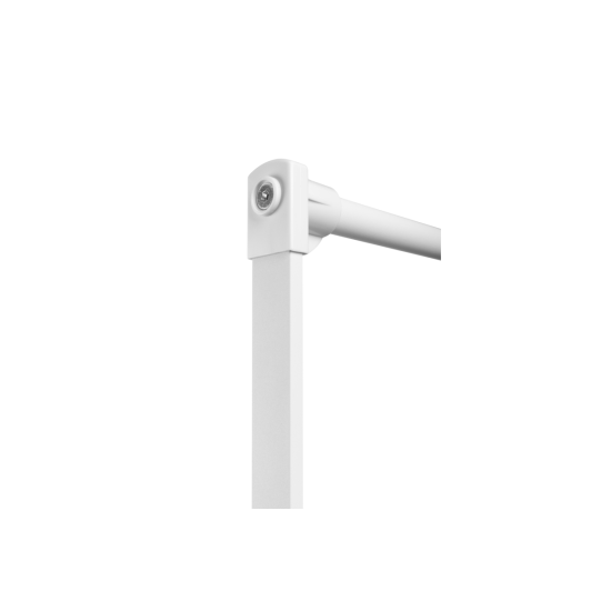 Garderobni lift 45/60, čelik- 100% bijeli