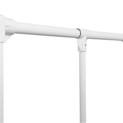 Garderobni lift 83/115, čelik -100% bijeli