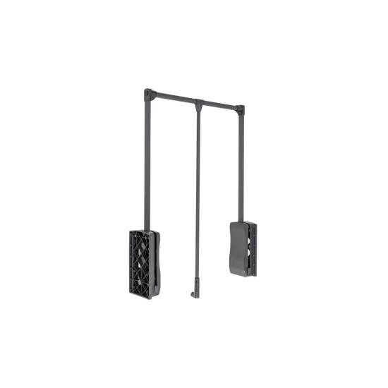 Garderobni lift 83/115, čelik -100% sivi