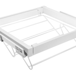 Izvlačna vješalica za cipele s tihim zatvaranjem ELITE 700mm, bijela