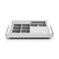Organizator za ladice s tihim zatvaranjem ELITE 600mm, bijeli
