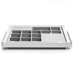 Organizator za ladice s tihim zatvaranjem ELITE 700mm, bijeli