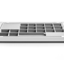 Organizator za ladice s tihim zatvaranjem ELITE 900mm, bijeli