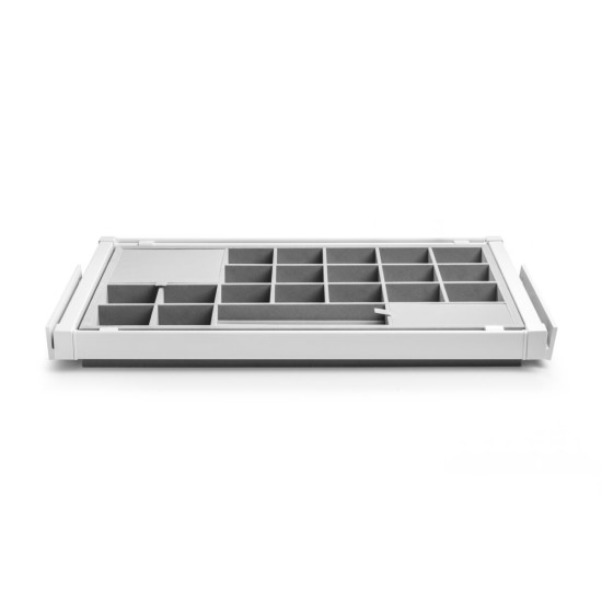 Organizator za ladice s tihim zatvaranjem ELITE 900mm, bijeli