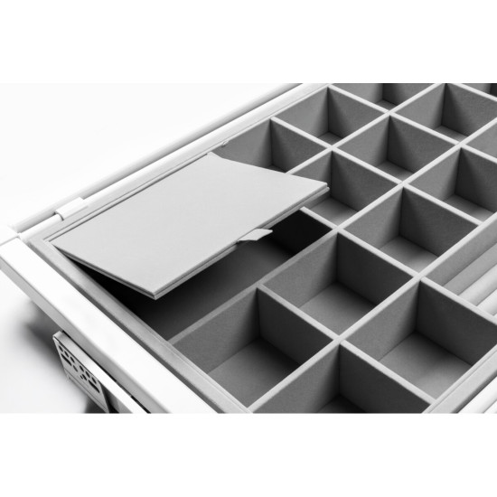 Organizator za ladice s tihim zatvaranjem ELITE 900mm, bijeli