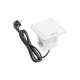 VGRADNA VTIČNICA ZPREKLOPNI POKROV , 1x FRANCOSKA VTIČNICA , 2xUSB A RJ45, KABEL 1.5m, BELA