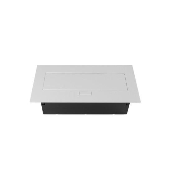 VGRADNA VTIČNICA  2x VTIČNICA Z OZEMLJITVIJO , USB A+C, NAPAJALNI  KABEL Z VTIKAČEM,, BELA