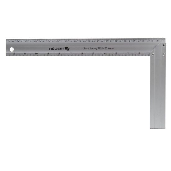 ALUMINIJAST KOTNIK 450x190 mm