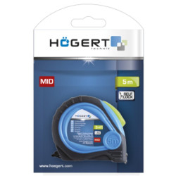 TRAČNI  METER 5 m x 19 MM, MID CERTIFIKAT, TEFLONSKI PREMAZ