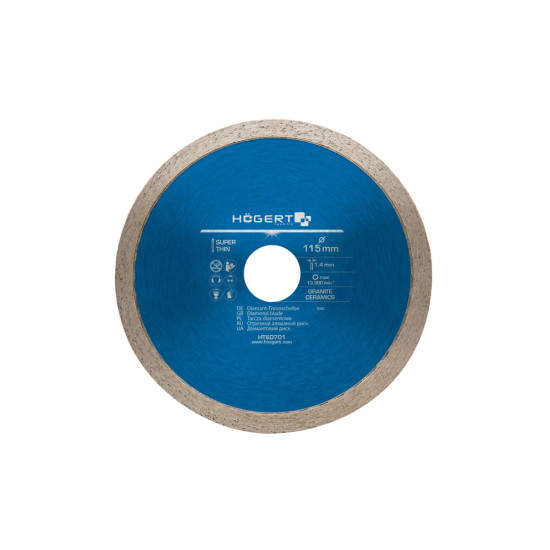 Dijamantni disk ciągła 115 mm