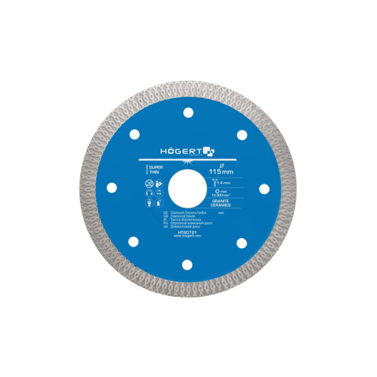 Dijamantni disk 115 mm, za keramiku