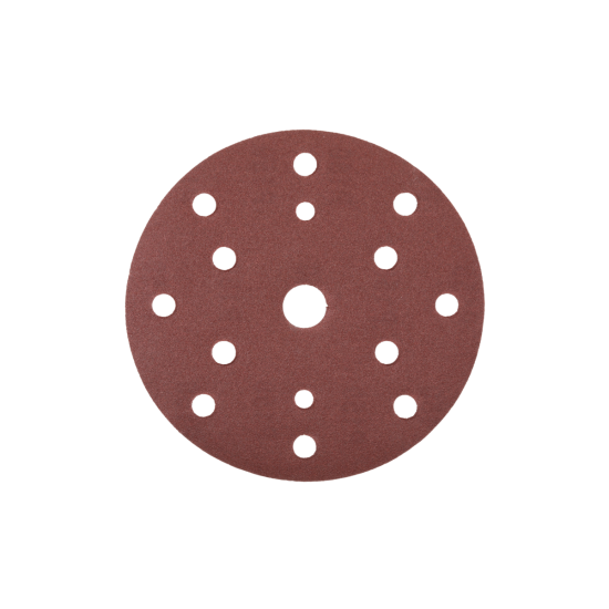 Brusni disk s otvorima  za metal ø150mm #120 5 kom