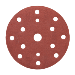 Brusni disk s otvorima  za metal ø150mm #220 5 kom