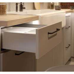 Ladica AXISPRO 350mm bijela - srednja H116