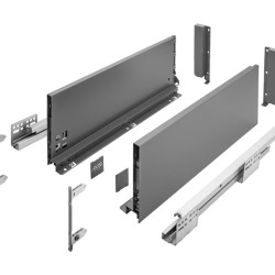 Ladica AXISPRO 350mm antracit - visoka H167