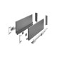 Ladica AXISPRO 450mm antracit - visoka H199