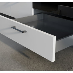 AXISPRO ladica ispod pećnice 69mm 450mm antracit