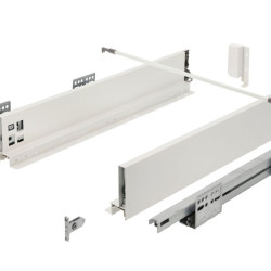 AXIS PRO GTV PREDAL PUSH TO OPEN H=86 MM, L=500 MM, POPOLNI IZVLEK, BEL