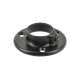 Montaža GTV R-25, na okruglu šipku za odjeću, fi25 mm, čelik, crna