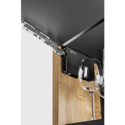 GTV HORIZON lift, P2O prednja visina 300-650 mm, prednja težina 2,8-7 kg, sila 1100-2250, crna