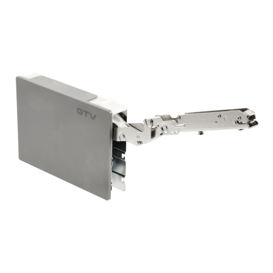 GTV HORIZON lift, P2O, prednja visina 350-650 mm, težina 4,5-10 kg, sila 2000-4050, antracit