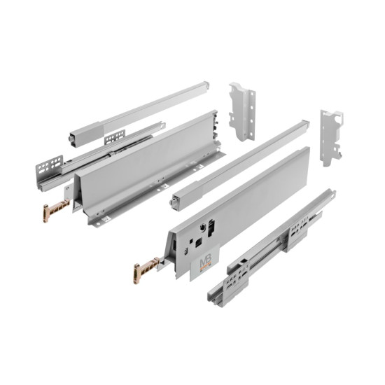 SQUARE ModernBox®; 500 srednji; 40kg, siva
