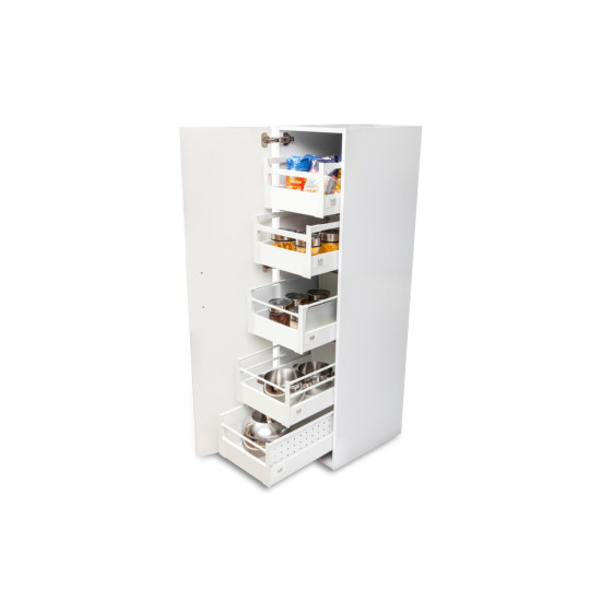 Perforirani bok za ModernBox®, visoki, L=450, bijeli