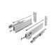 ModernBox® PUSH TO OPEN L-300 KPL. - visoki, sivi