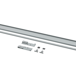 MODERN BOX® PRO KOMPLET ZA NOTRANJI PREDAL, H=135 MM, PANEL + RELING+KONEKTORJI, SIV