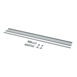 GTV MODERN BOX PRO set, za unutarnju ladicu, V=135 mm, panel+šina+konektori, siva