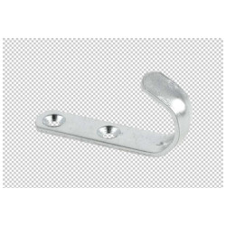 GTV MALANG rola, D = 54 mm, L = 22 mm s vijkom M8x50, crnom i pocinčanom bravom