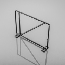 Nosač polica ROD, 21x17 cm, crni mat