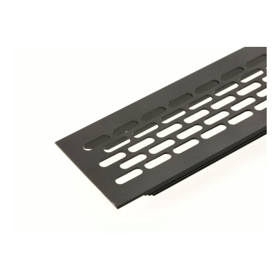 Ventilacijska rešetka (mala 245mm) crna anoda