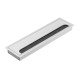 Stolni otvor za kablove MERIDA, 80x280, aluminij