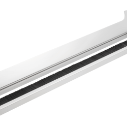 Stolni otvor za kablove MERIDA, 80x500,aluminij