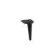GTV ANCHOR noga za namještaj, H=130 mm, čelik, crna mat