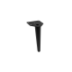 GTV ANCHOR noga za namještaj, H=150 mm, čelik, crna mat