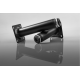 GTV BD-100 noga za namještaj, cilindrična, H=100 mm, fi30 mm, čelik, crna