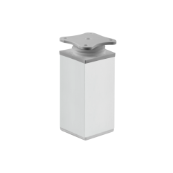 POHIŠTVENA NOGA DAK-27 h-100mm ALUMINIJ