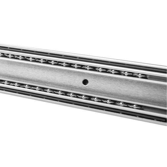 GTV KROGLIČNO VODILO, H53, L=1200mm, POPOLNI IZVLEK, MEHKO ZAPIRANJE, NOSILNOST 100 kg