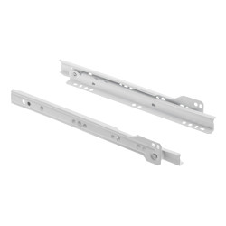 Samouvlačna vodilica ladice GTV L-450 <0,9mm> bijela