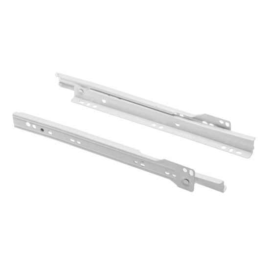 Samouvlačna vodilica ladice GTV PRESTIGE L-550 1,2  mm - bijela
