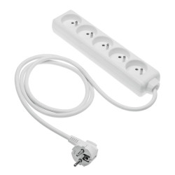 KABEL PODALJŠEK FRANCOSKA VTIČNICA 5 VTIČNICA , 3m 3x1,00mm2