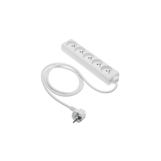 Produžni kabel  za kućnu uporabu  5 utičnica, 5m 3x1,00mm2