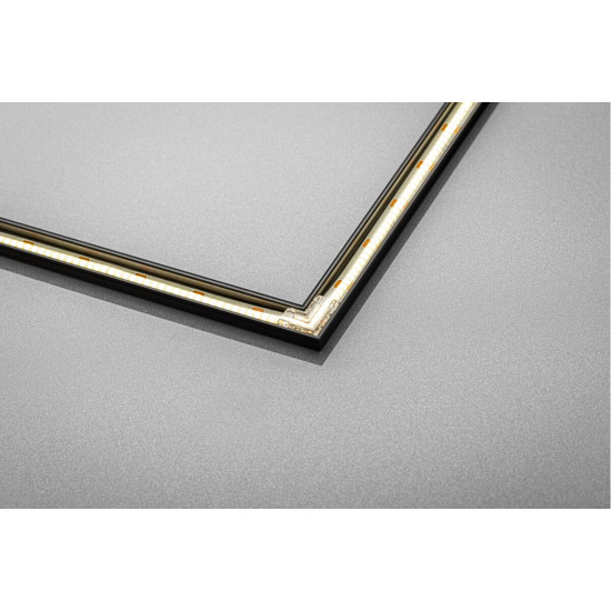 Prozirni konektor za COB trake 8mm pod 90. kutom