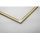 Prozirni konektor za COB trake 8mm pod 90. kutom