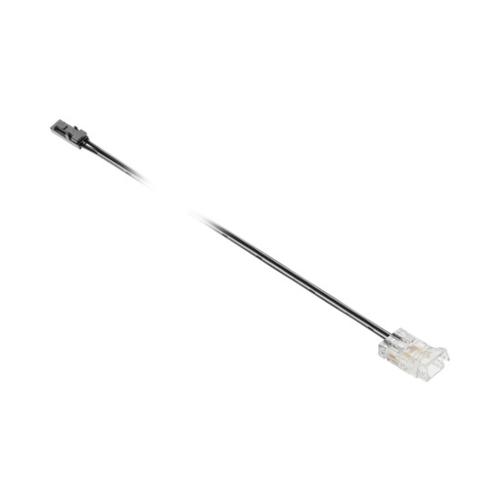 Konektori prozirni za COB trake od 8 mm s kabelom od 2 m i mini pojačalom muški
