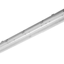 G-TECH HERMETIČNA SVETILKA 2x120 T8 LED (ENOSTRANSKA VEZAVA), G13, IP65, IK06, ABS/PS, SIVA