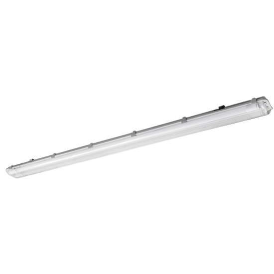 G-TECH HERMETIČNA SVETILKA 258, 2x150 T8 LED (ENOSTRANSKA VEZAVA), G13, IP65, ABS/PS, SIVA